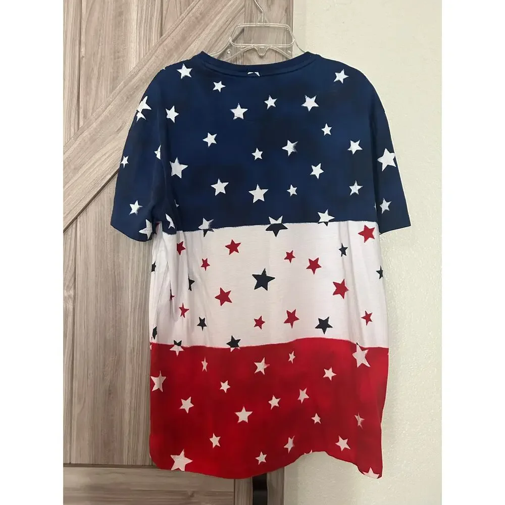 Polo Ralph Lauren Mens Med short sleeve red white blue